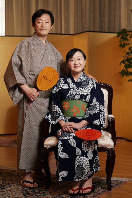 Mr. Teruyuki Katori with his spouse Noriko Katori 0